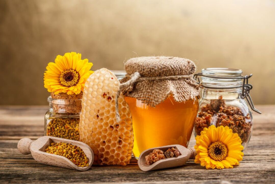 bičių produktai varpos didinimui